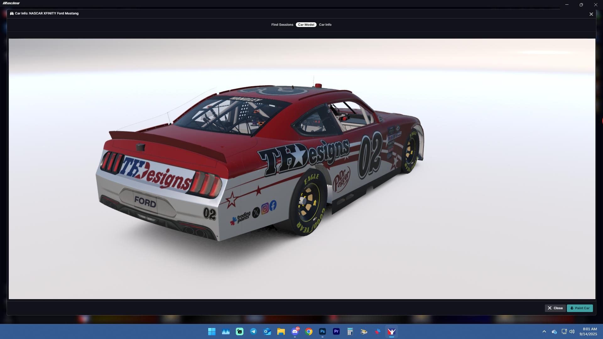 Preview of #02 - Mom Soleil - Dr Poggers / TH Designs - NIS Xfinity Series - 2025 by Teejay Handley