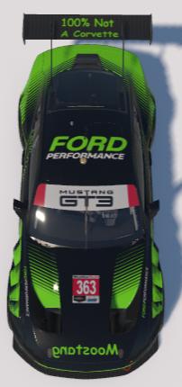 Preview of Ford Mustang GT3 Moostang by Alex Z.