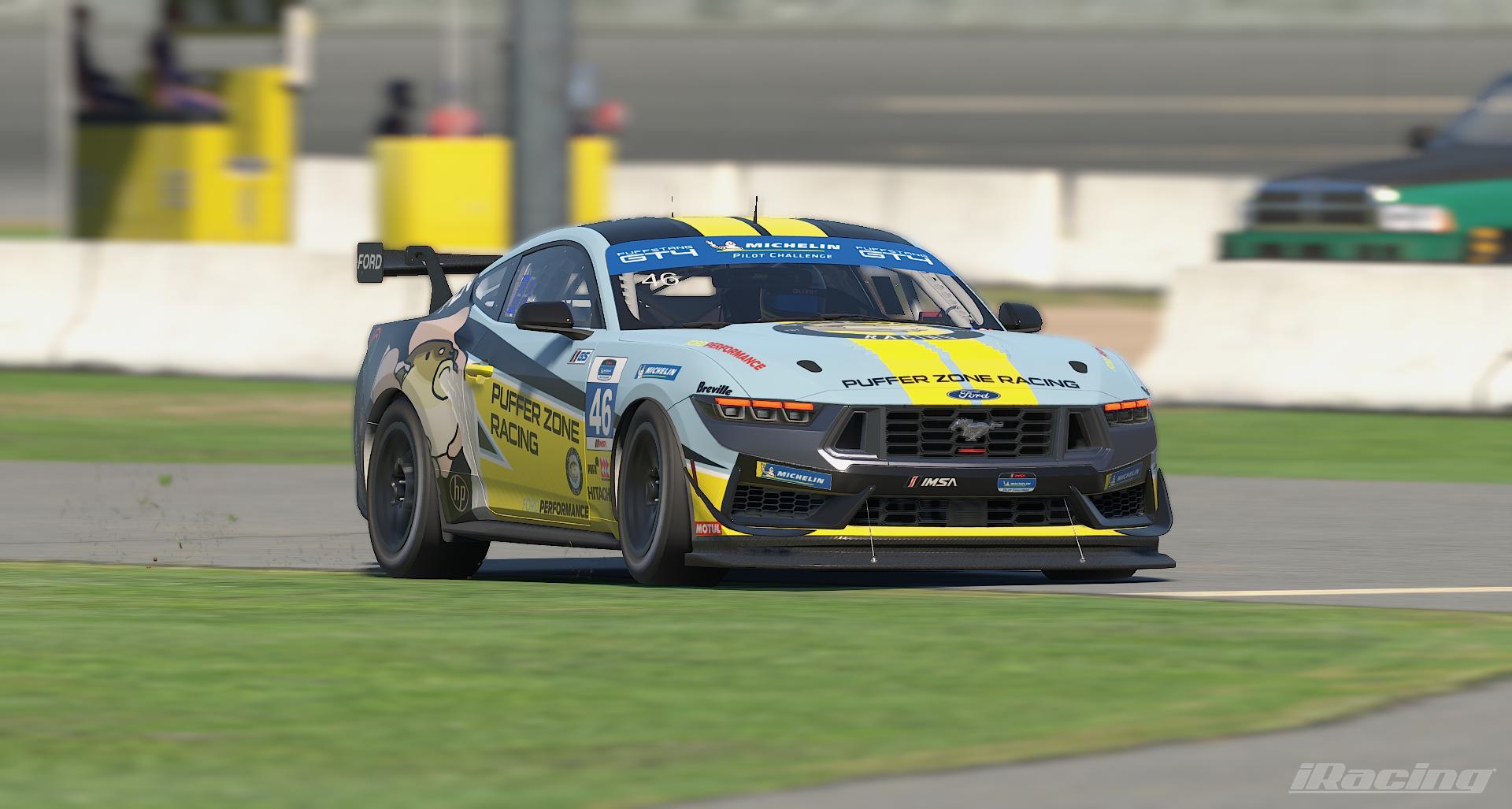 Preview of Puffer Zone Racing Ford Mustang GT4 by Dustin William Owen Dawes