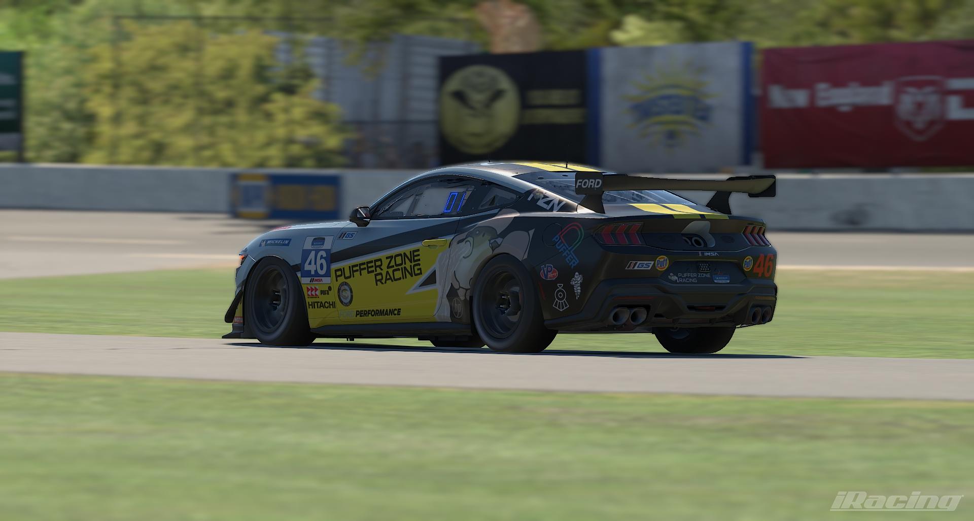Preview of Puffer Zone Racing Ford Mustang GT4 by Dustin William Owen Dawes