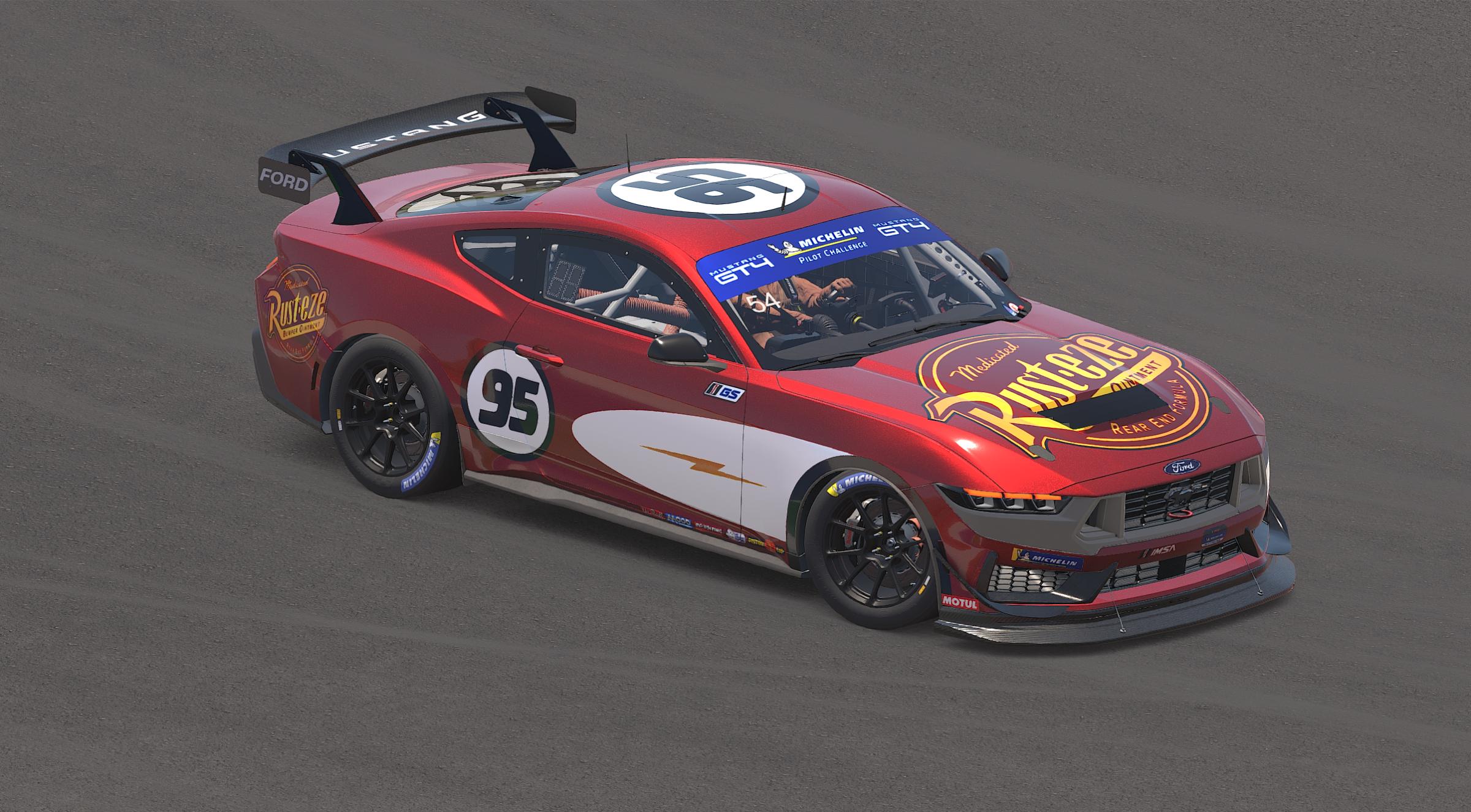 Preview of Lightning McQueen Mustang GT4 by Yousuf Ghaly