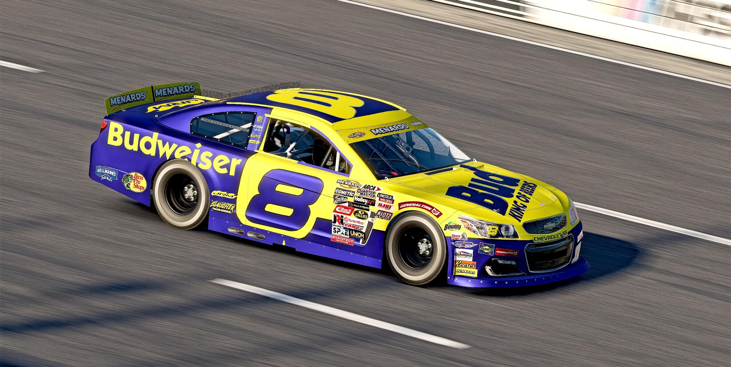 Preview of Fictional Dale Jr. Bud/Wrangler ARCA Chev SS by Jeff Slaughter