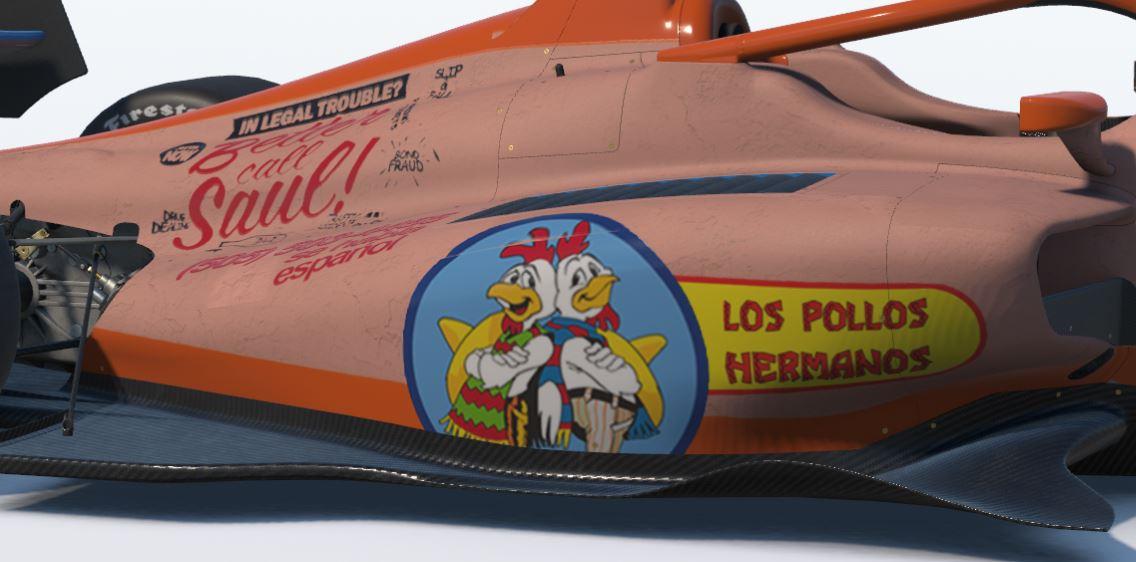 Preview of Los Pollos Hermanos - Breaking Bad fictional livery by Dion Hopkins