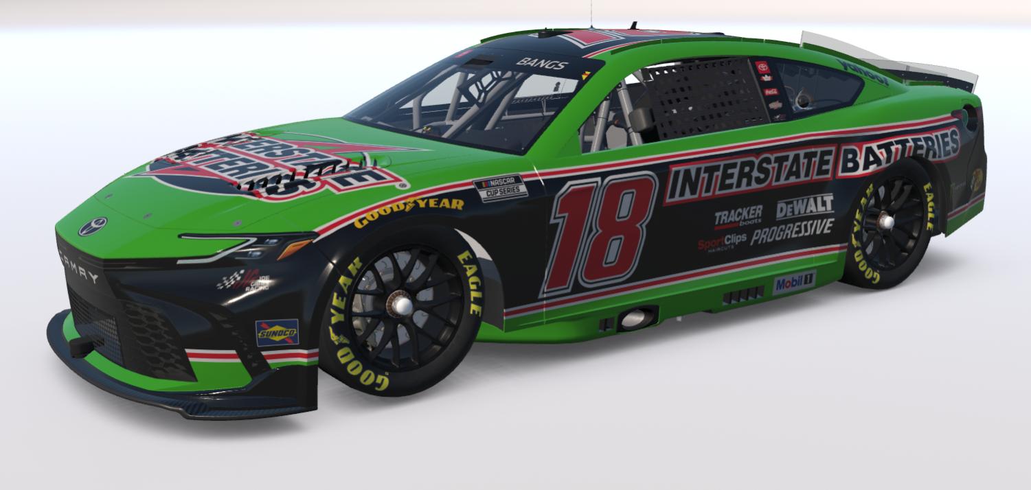 Preview of Interstate Batteries Toyota Camry (Custom Number) by Will Bangs