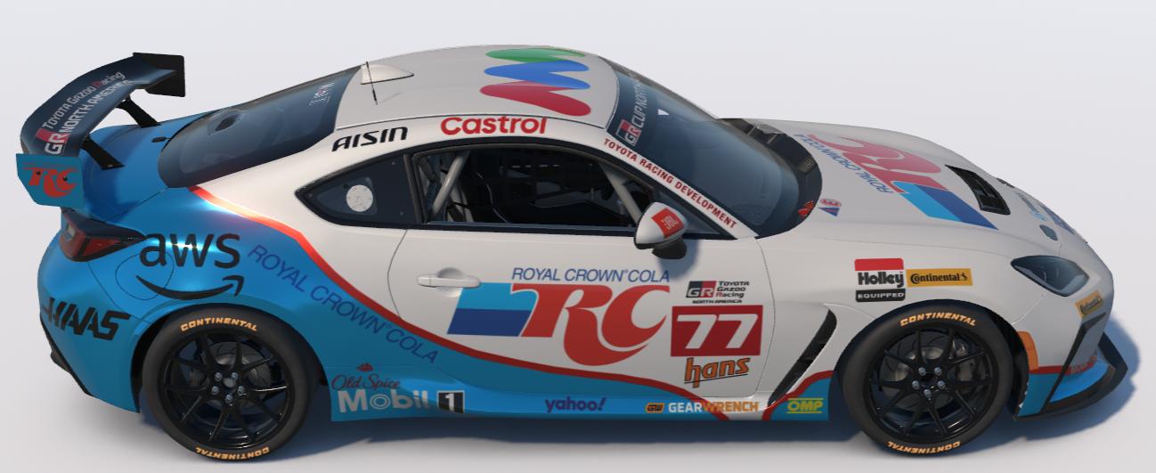Preview of Royal Crown Cola/RC Cola Toyota GR86 by Ronald Lawson2