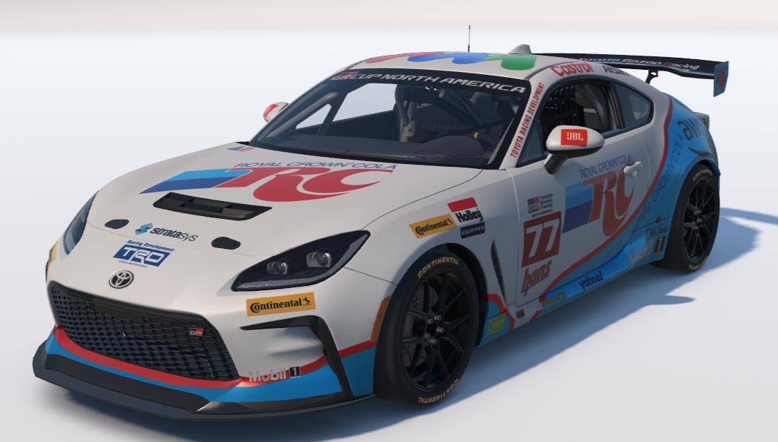 Preview of Royal Crown Cola/RC Cola Toyota GR86 by Ronald Lawson2