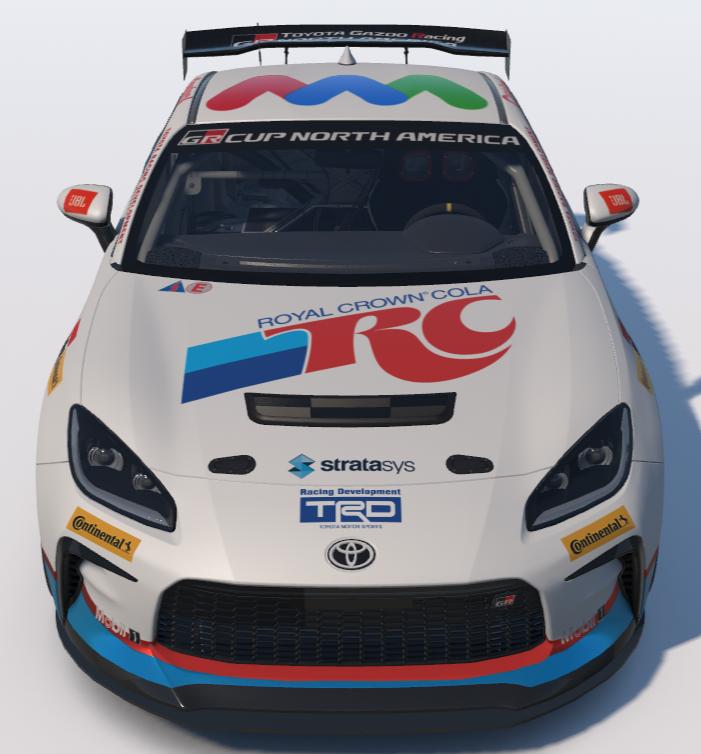 Preview of Royal Crown Cola/RC Cola Toyota GR86 by Ronald Lawson2