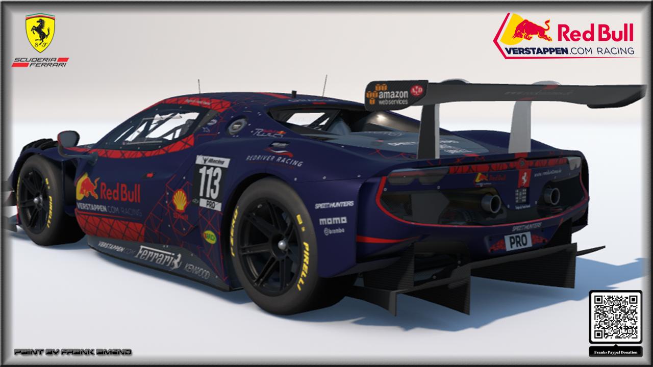 Preview of Verstappen.Com Racing Ferrari 296 GT3 by Frank Amend