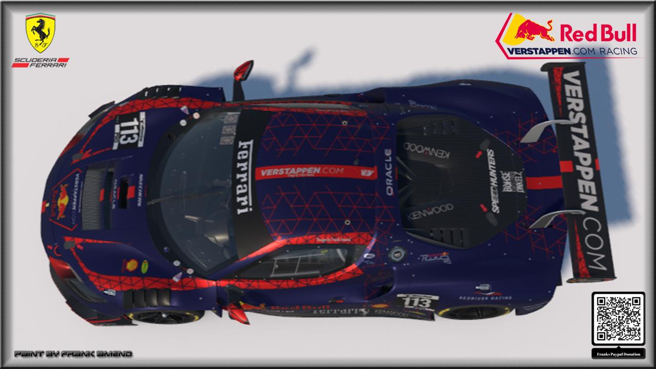 Preview of Verstappen.Com Racing Ferrari 296 GT3 by Frank Amend