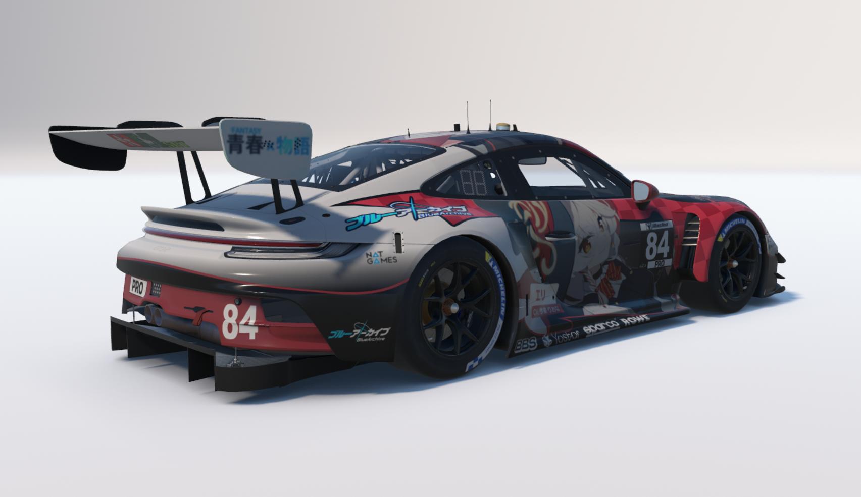 Preview of Porsche GT3 BlueArchive by Bruno Cardoso