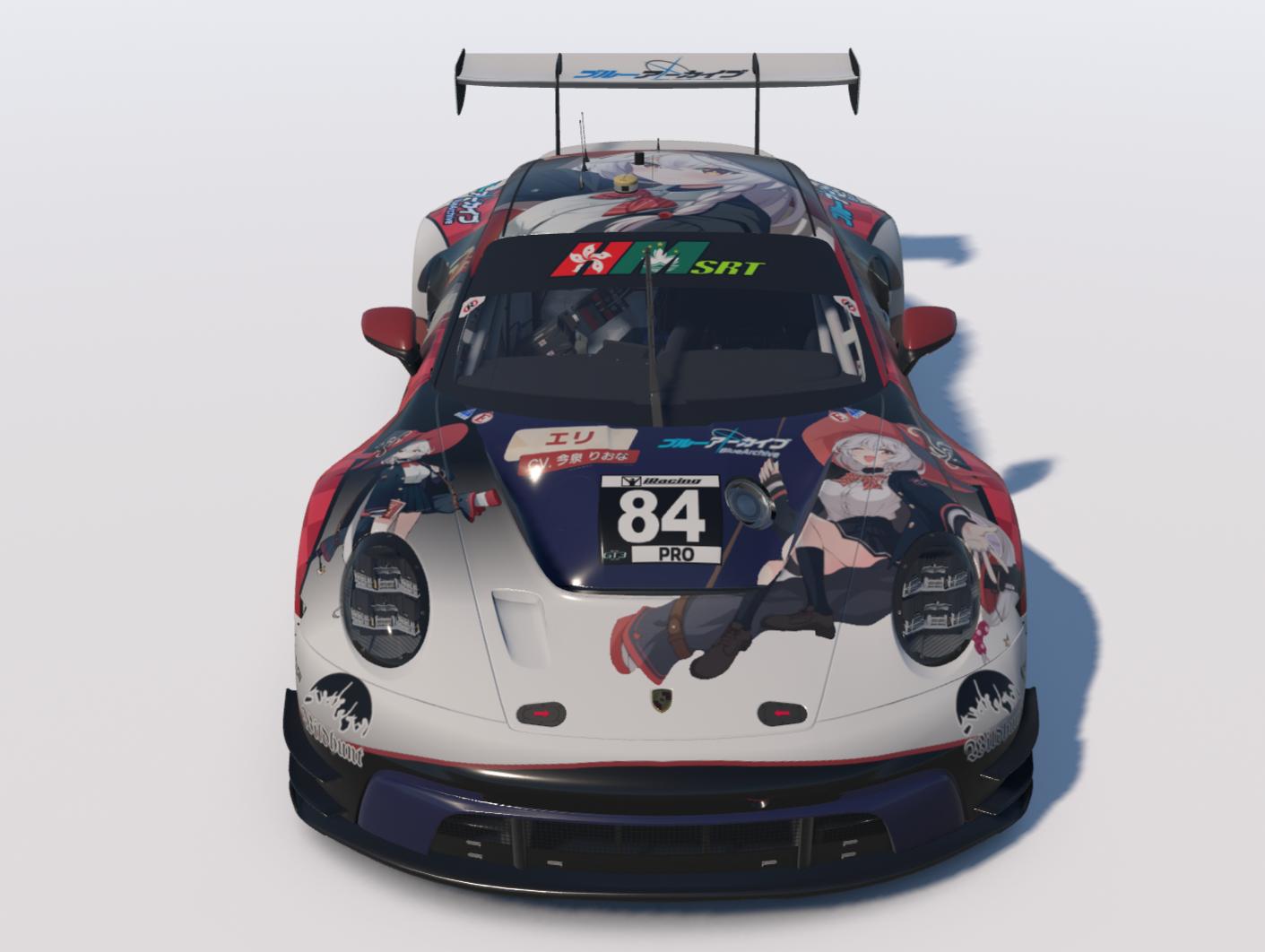 Preview of Porsche GT3 BlueArchive by Bruno Cardoso