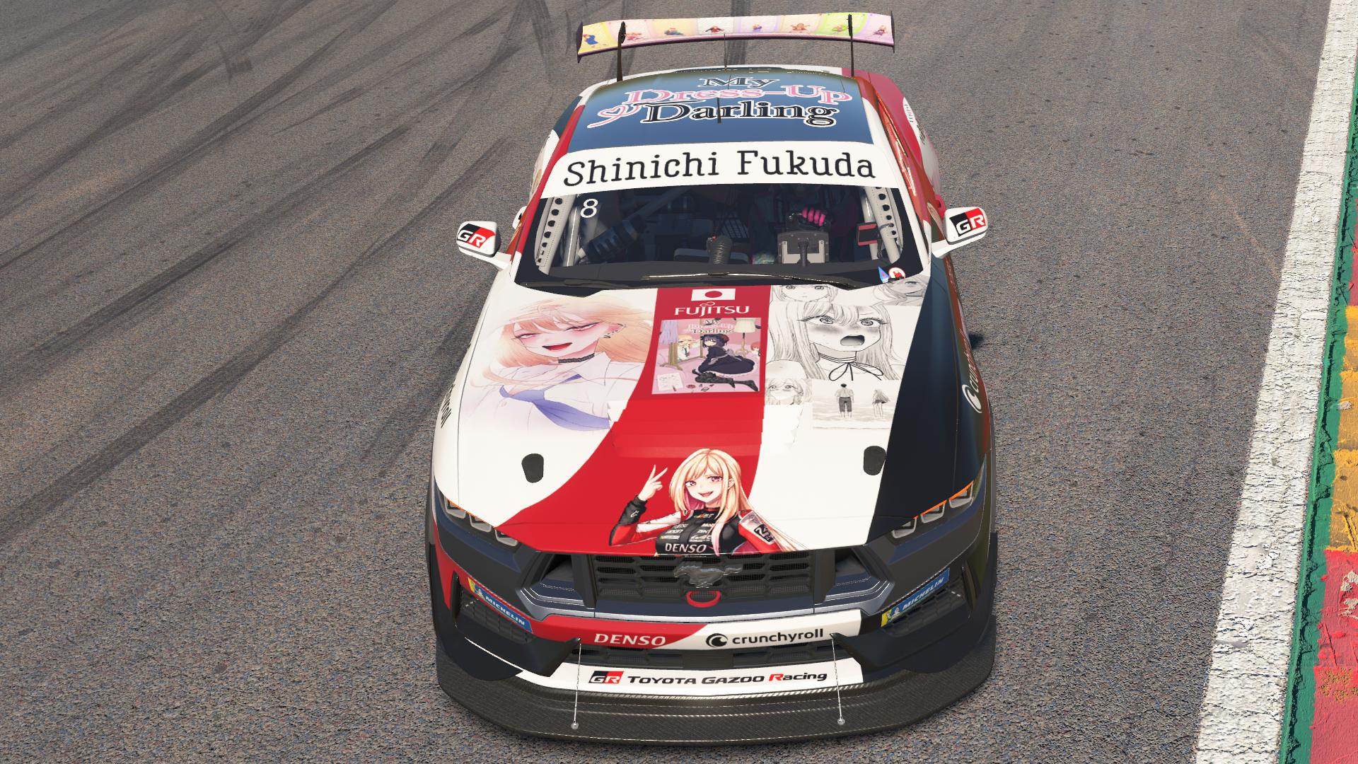 Preview of Marin Kitagawa GR Ford Mustang GT4 by Jasper De Jong