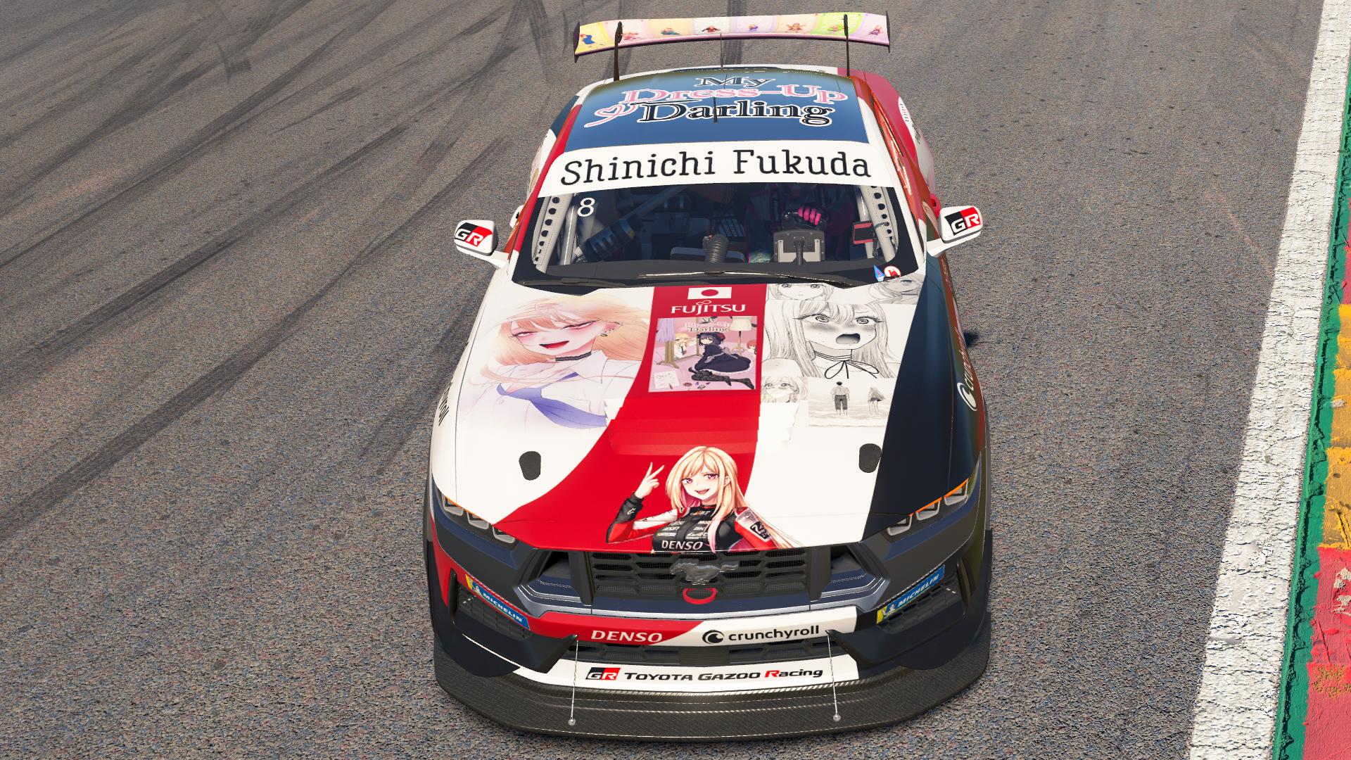 Preview of Marin Kitagawa GR Ford Mustang GT4 by Jasper De Jong