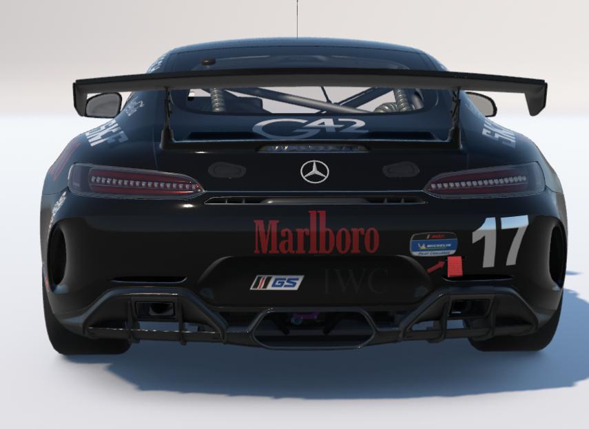 Preview of Marlboro Black Mercedes-AMG GT4 by Ronald Lawson2