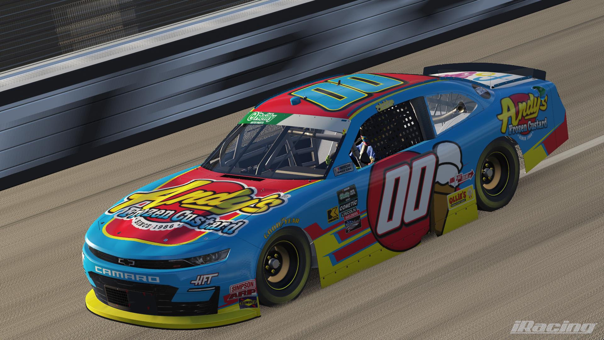 Preview of (2026) Sheldon Creed Andys Frozen Custard Chevrolet Camaro Concept by Luke G.