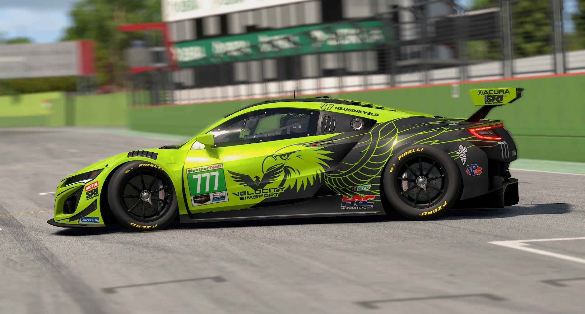 Preview of ACURA NSX GT3 EVO VELOCITY SIMSPORTS (READ DESCRIPTION) by Colin C.