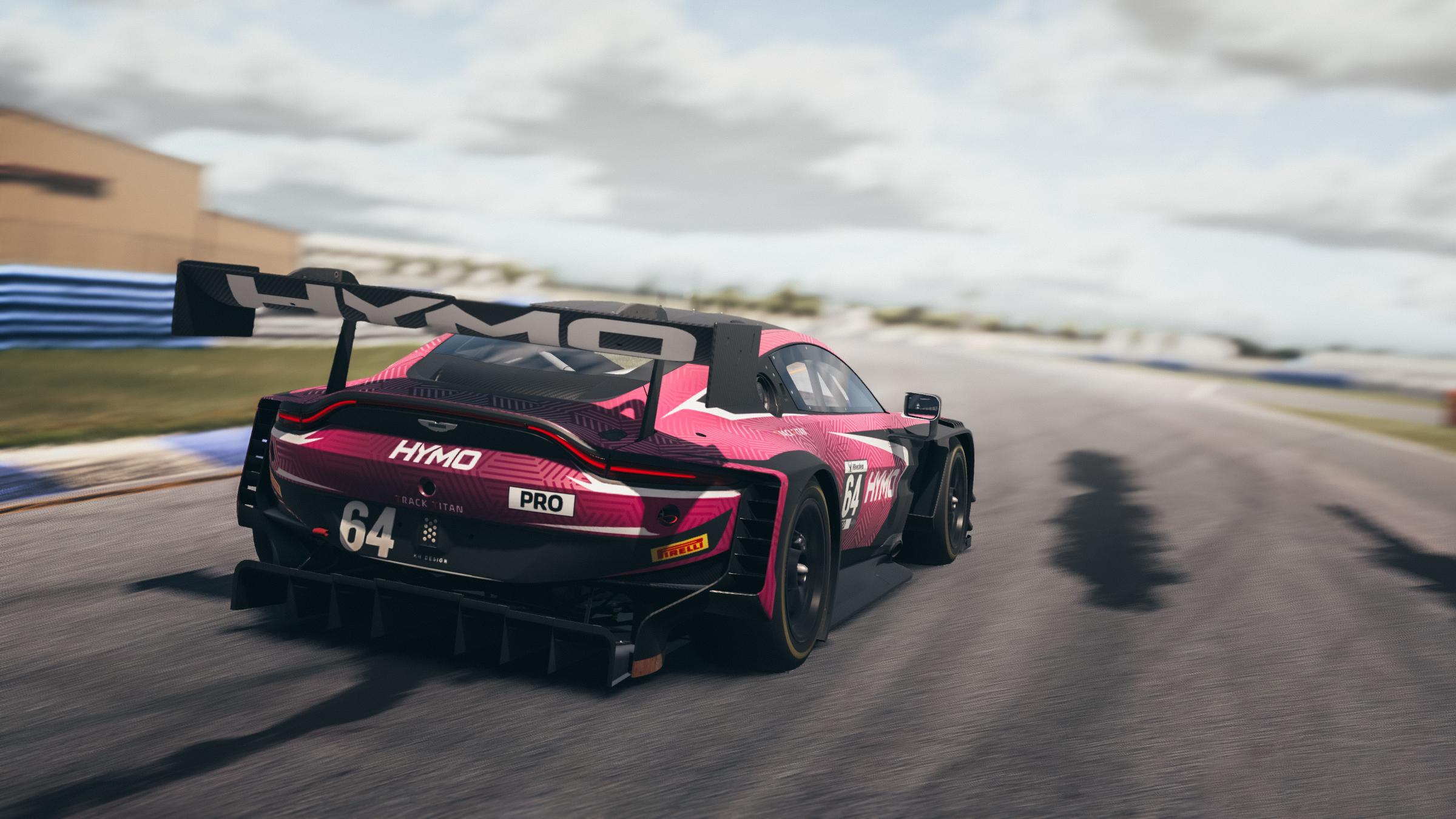 Preview of HYMO Aston Martin Vantage GT3 EVO IMSA Livery by William Chadwick