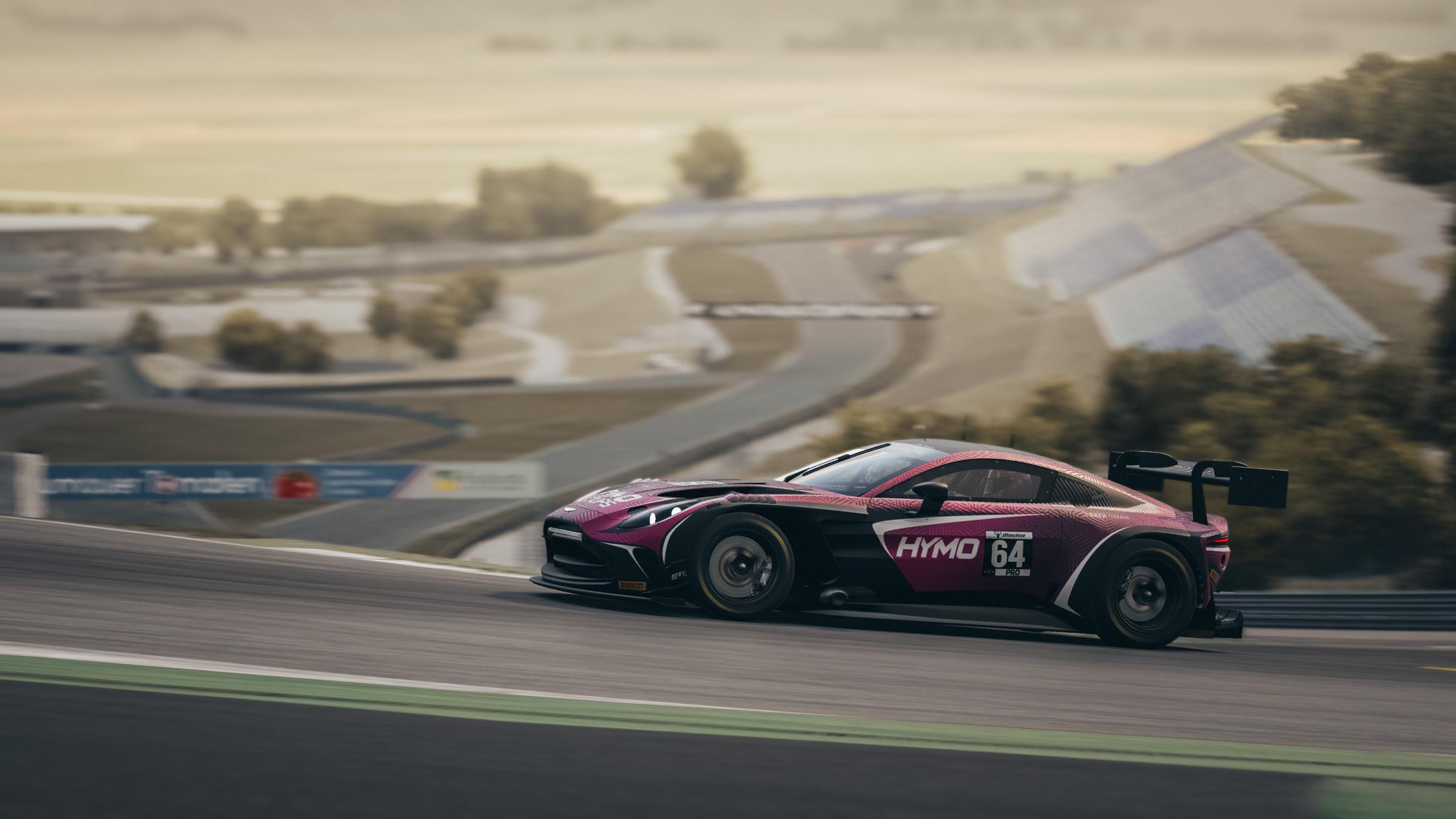 Preview of HYMO Aston Martin Vantage GT3 EVO IMSA Livery by William Chadwick