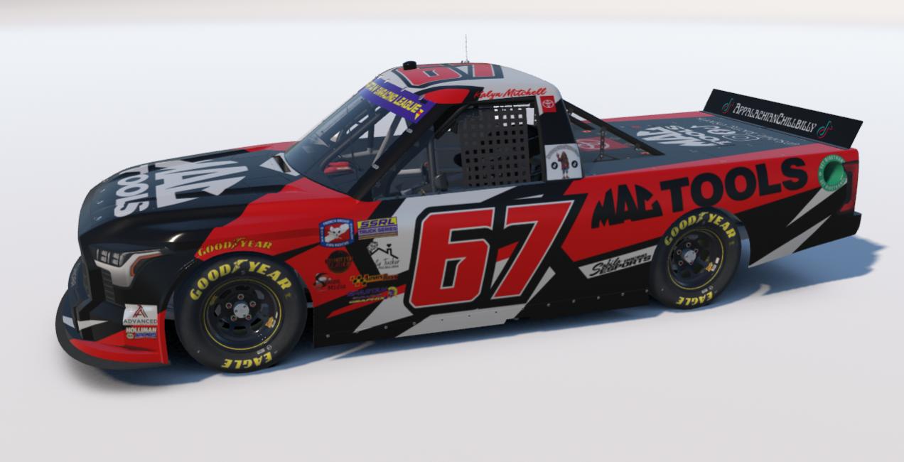 Preview of 2025 SSRL Truck Series Kalyn Mitchell Primary by Keegan Sobilo