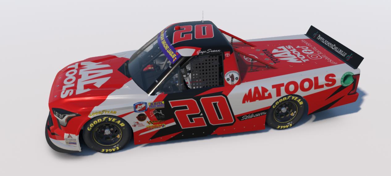 Preview of 2025 SSRL Truck Series Gage Swann Primary by Keegan Sobilo