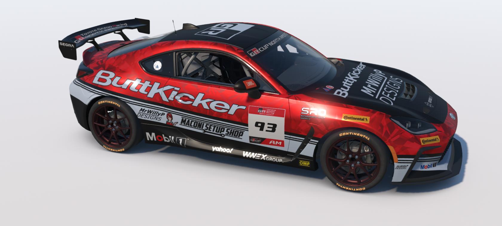 Preview of Arcadian Motorsports GR86 2025 spec (custom number) by William Paisley