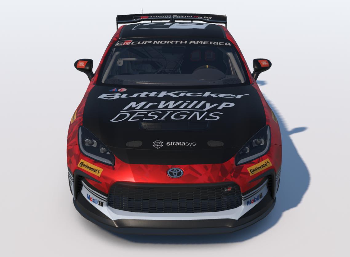 Preview of Arcadian Motorsports GR86 2025 spec (custom number) by William Paisley