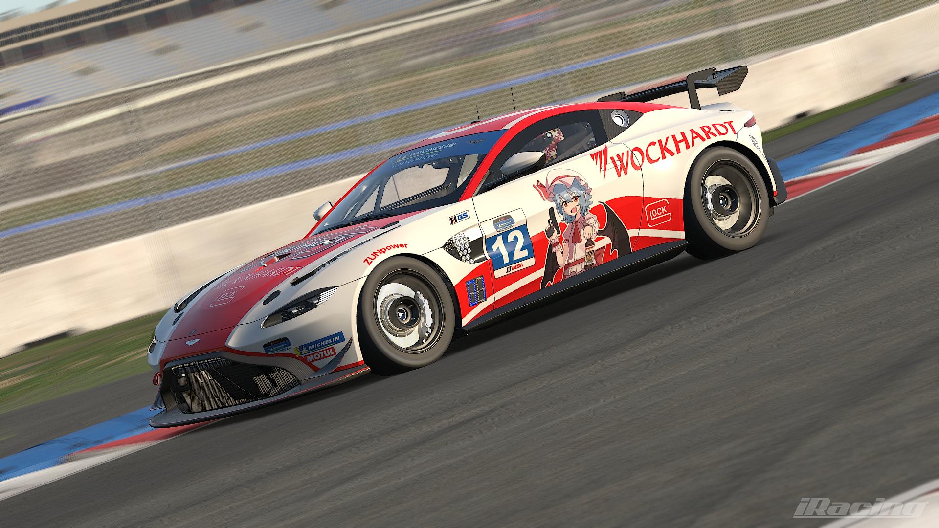 Preview of Remilia Scarlet Wockhardt Aston Martin Vantage GT4 by Garrett Hess
