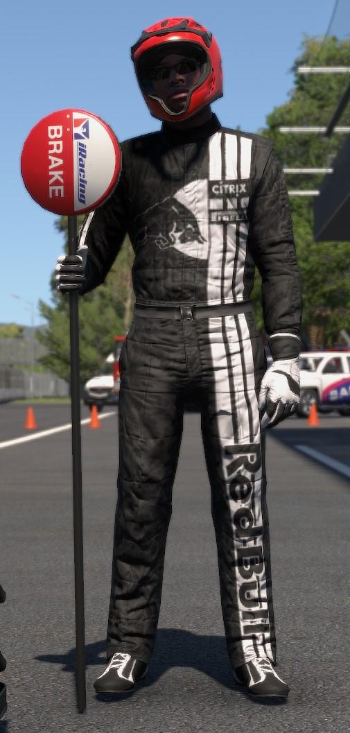 Preview of Driver Suit red bull by Pedro Hern&aacute;ndez R.