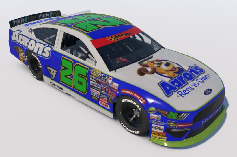 Preview of Aarons ARCA Ford Mustang by Neil Lapidus