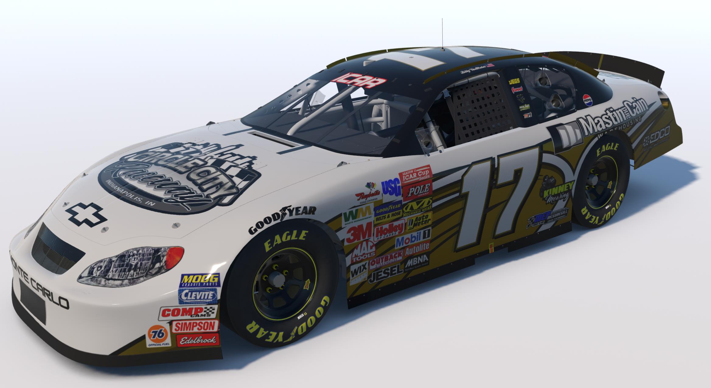 Preview of Billy VanMeters #17 Circle City Raceway Night Scheme by Kendrick Hom