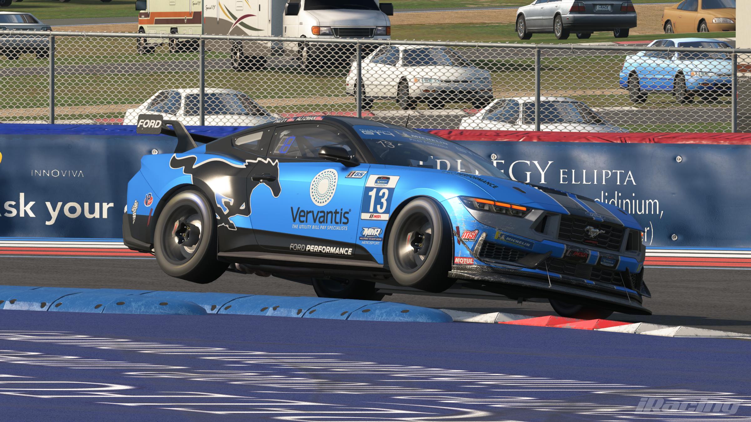 Preview of 2025 #13 McCumbee McAleer Racing GT4 Mustang by Mathew Kiechle