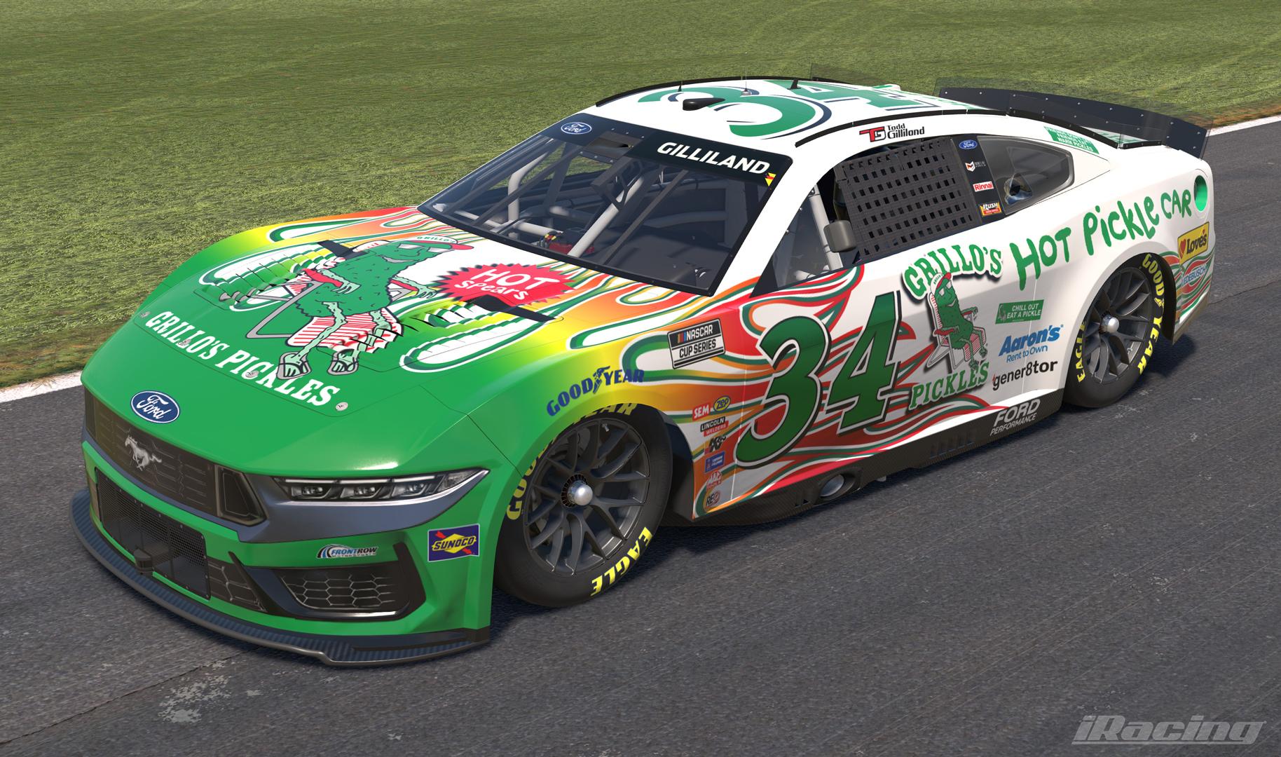 Preview of 2025 Todd Gilliand Grillos Hot Pickles Ford by Michael DiPasquale