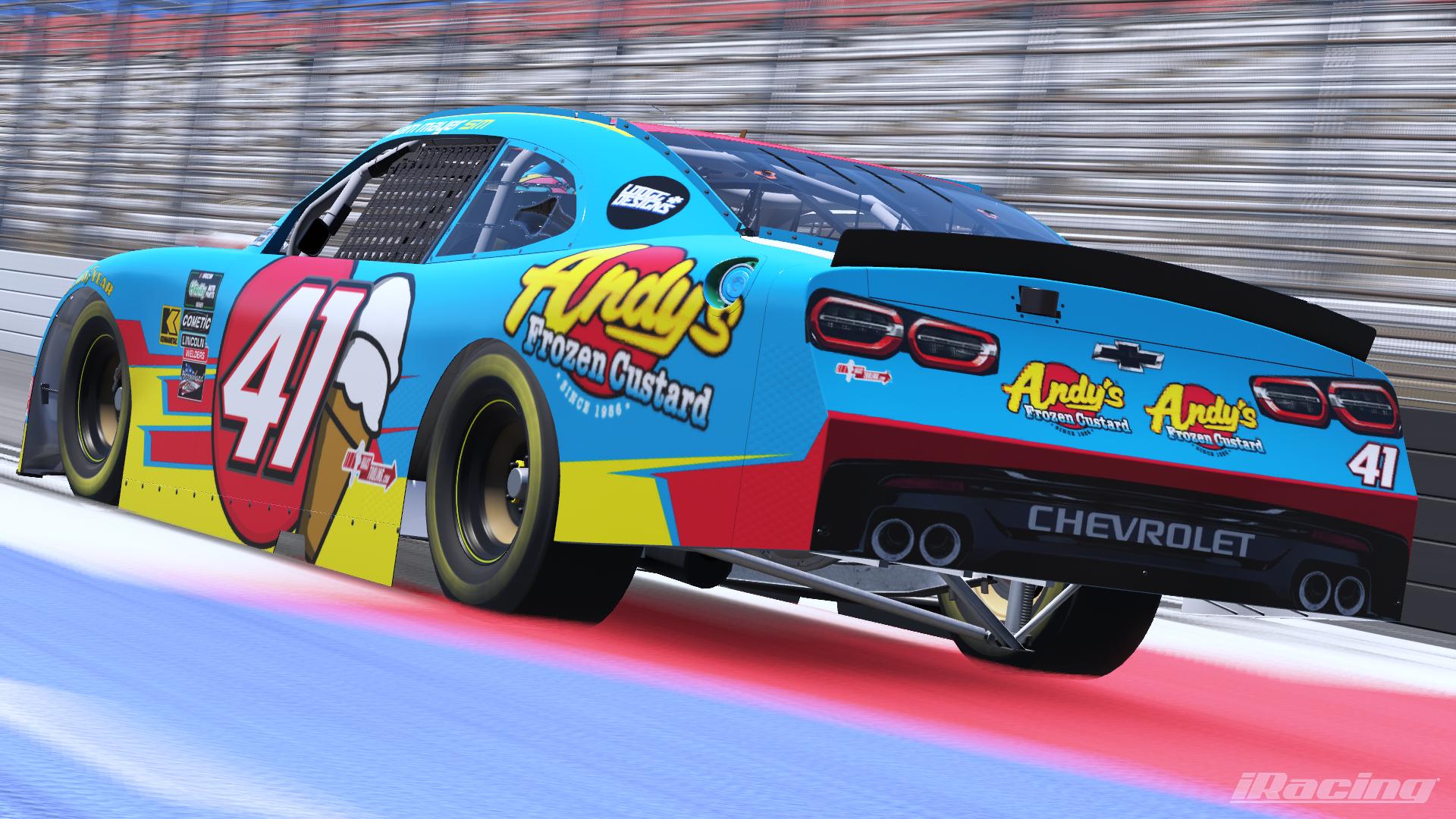Preview of (2026) Sam Mayer Andys Frozen Custard Chevrolet Camaro Concept by Luke G.