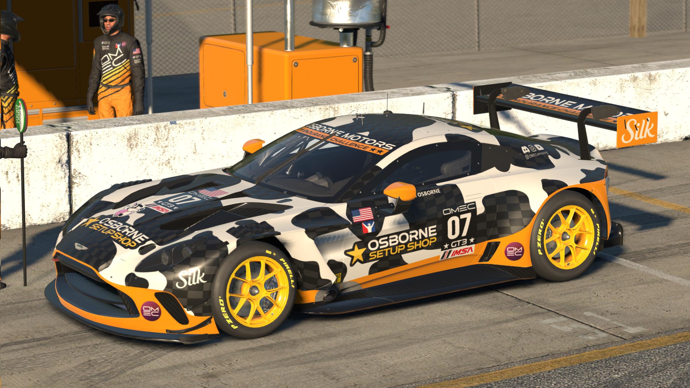 Preview of OSS Aston Martin Vantage GT3 "Checkers" v1.0 by Patrick Cantrell