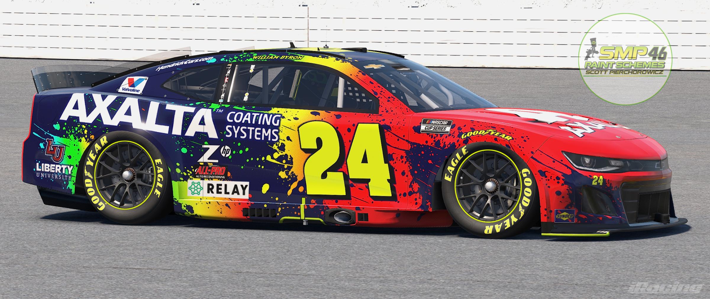 Preview of William Byron Axalta Splatter V2. by Scott Pierchorowicz