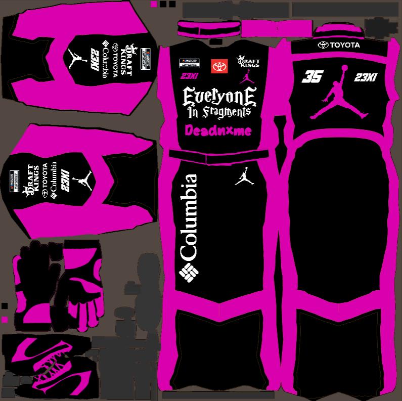 Fantasy 23XI Personal Sponsors #35 Suit by Caolan D. - Trading Paints