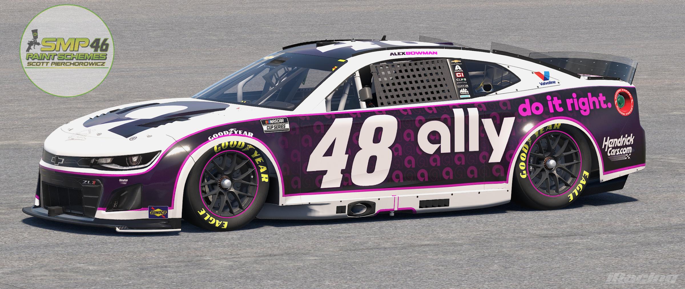 Preview of Alex Bowman "R" ALLY NO# by Scott Pierchorowicz