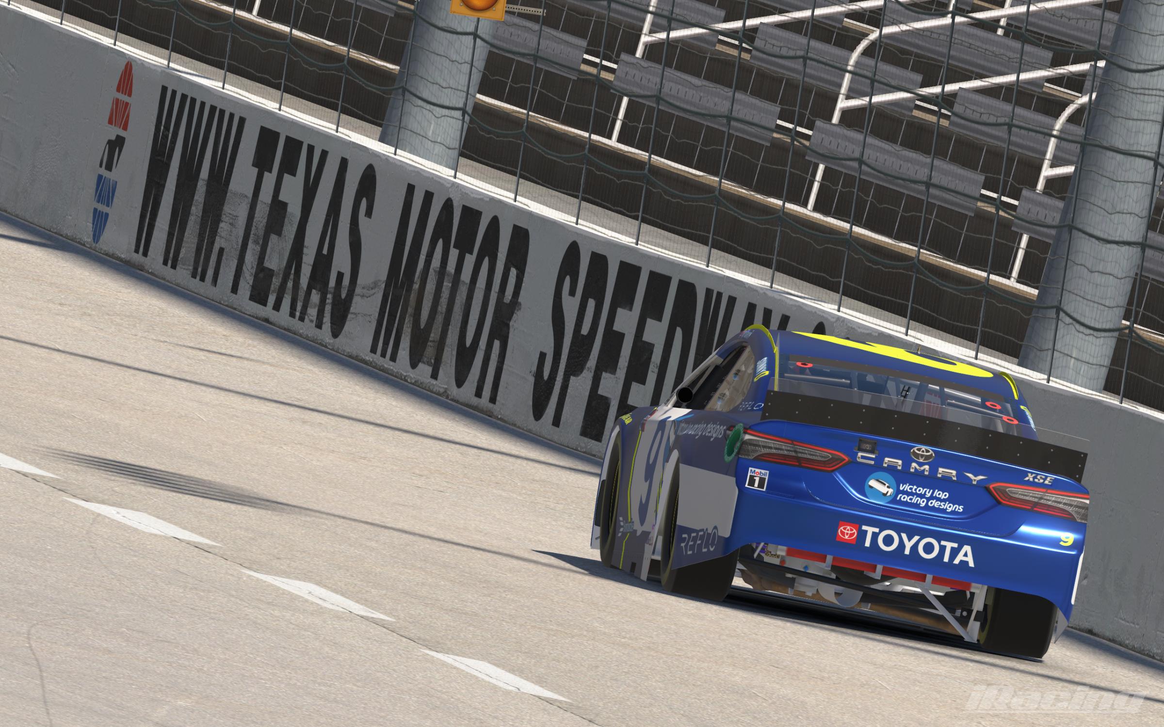 Preview of #9 - DJ Harris - Victory Lap Racing Designs "JJ50" Throwback Toyota Camry by Darrel Harris
