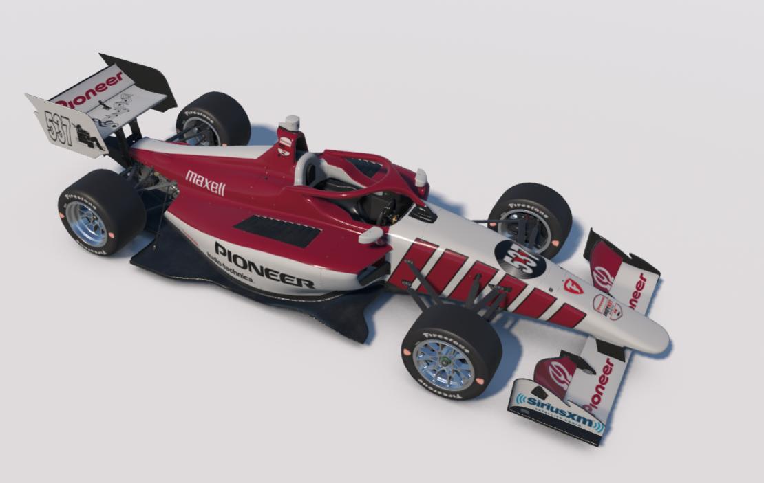 Preview of Pioneer electronics sponsored Dallara NXT by Randy Lloyd