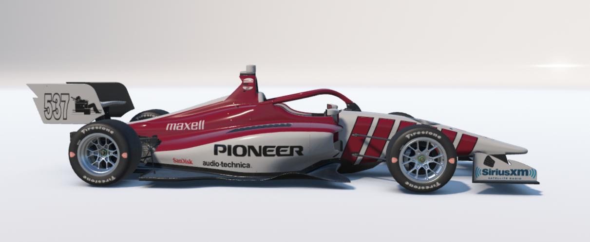 Preview of Pioneer electronics sponsored Dallara NXT by Randy Lloyd