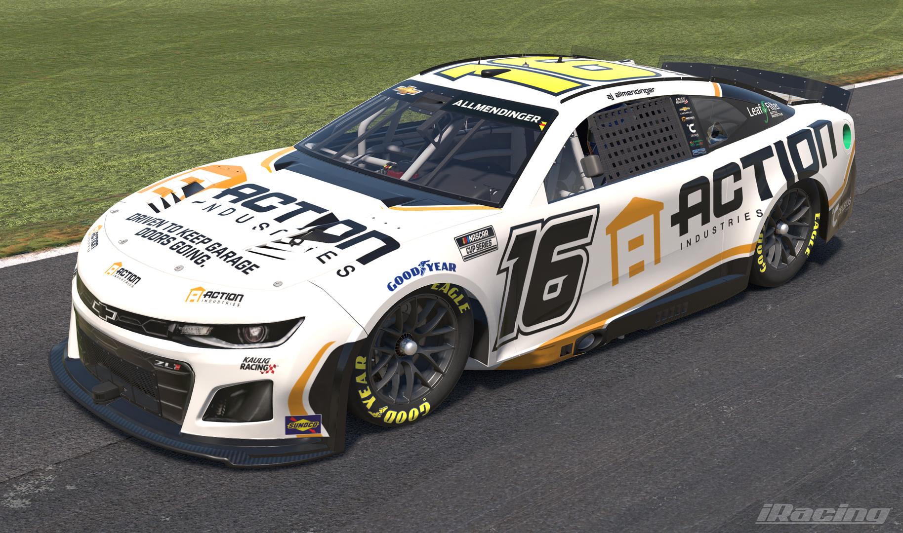Preview of 2025 AJ Allmendinger Action Industries Chevy by Michael DiPasquale