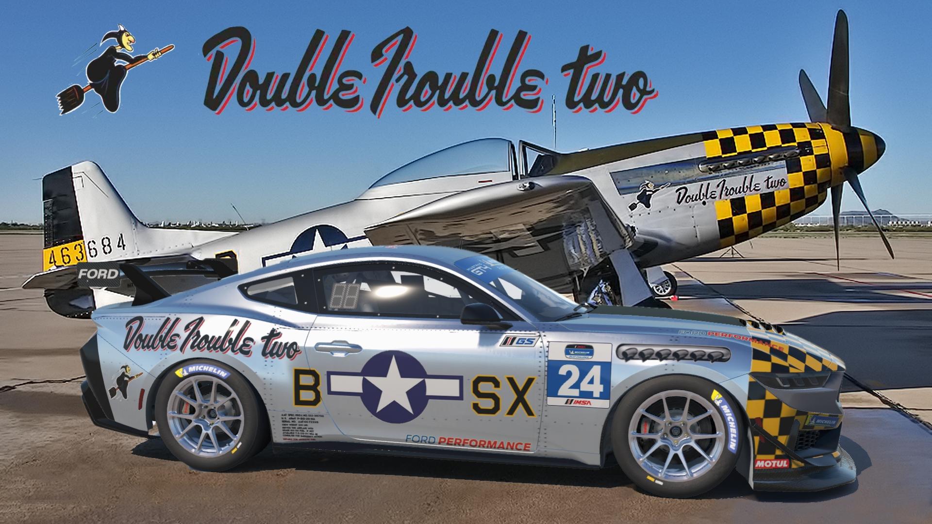 Preview of Ford Mustang GT4 Double Trouble by Don Craig