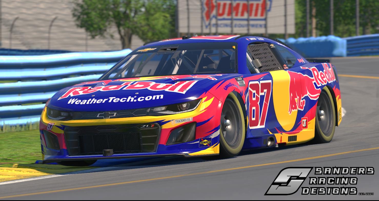 Preview of Connor Zilisch #87 Red Bull 2026 Concept by Lane Sanders