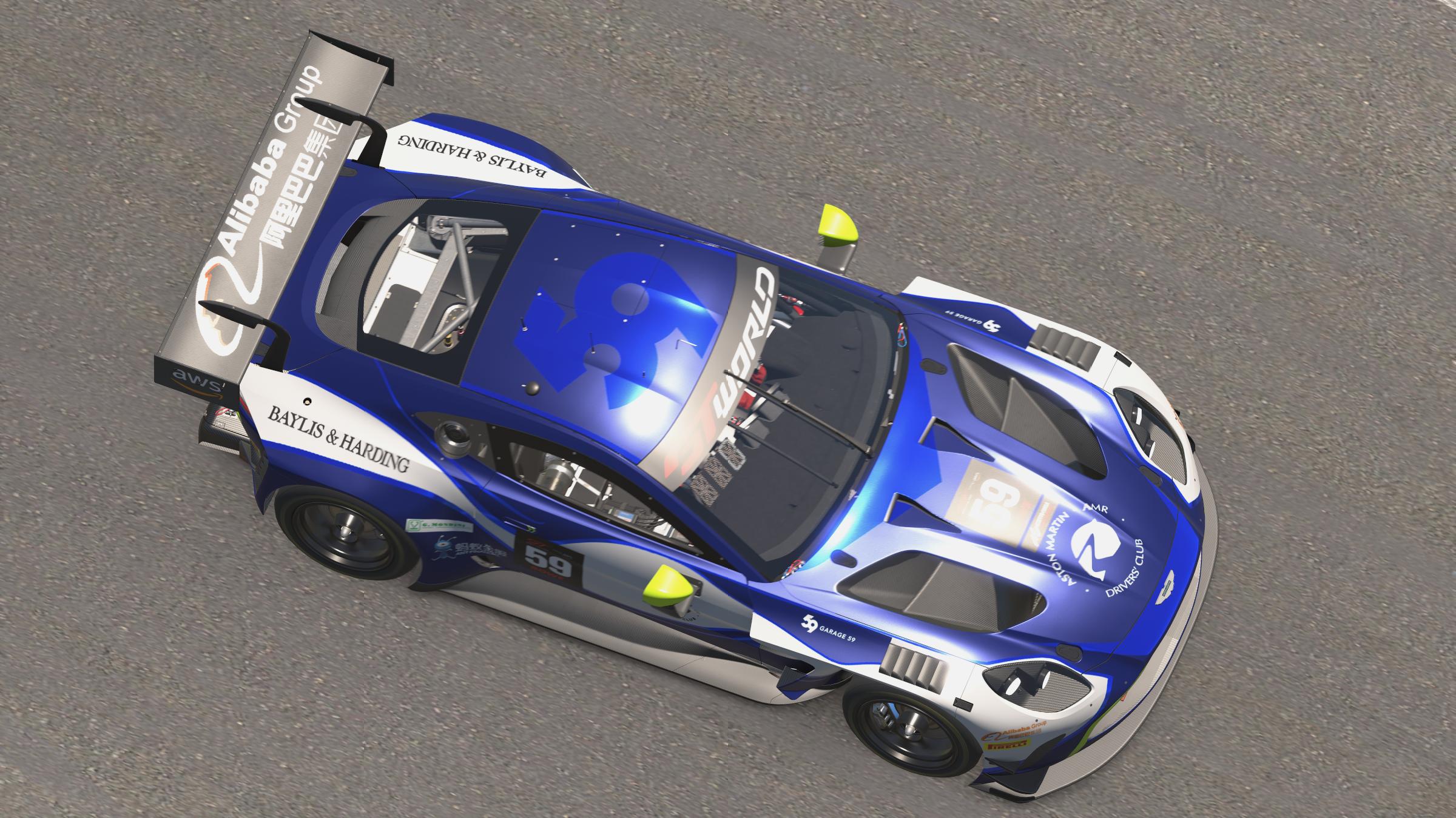 Preview of Garage 59 - Aston Martin GT3 EVO by Gustavo Parreira