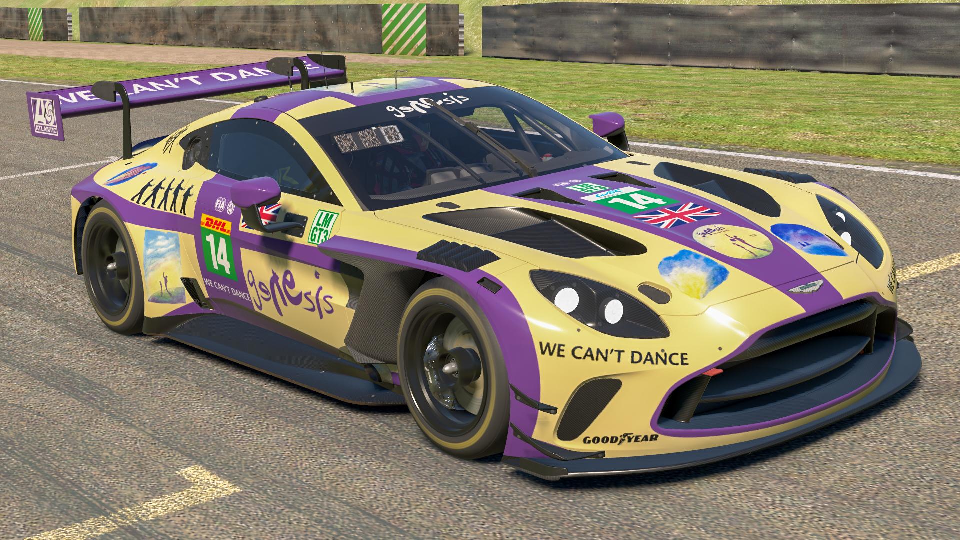 Preview of Genesis We Cant Dance Aston Martin Vantage GT3 EVO by Jasper De Jong
