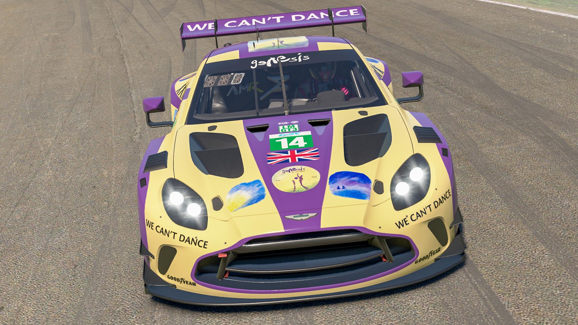 Preview of Genesis We Cant Dance Aston Martin Vantage GT3 EVO by Jasper De Jong