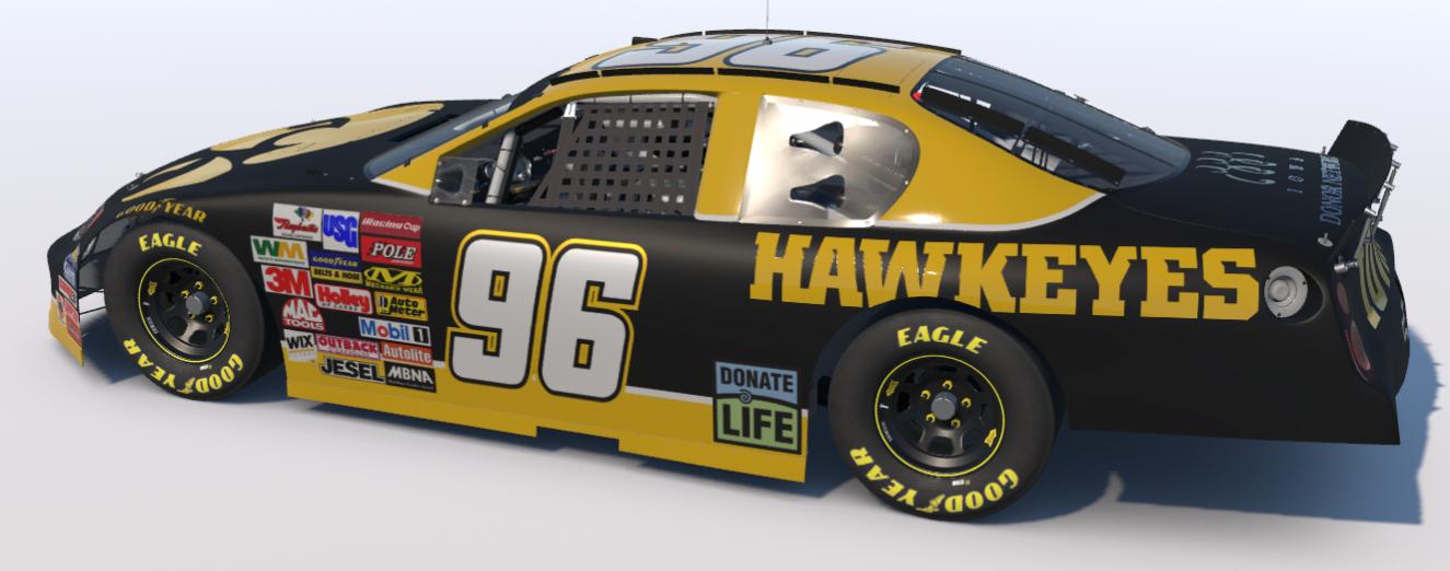 Preview of Gen 4 (Downforce body) Iowa Hawkeyes by Brian C.
