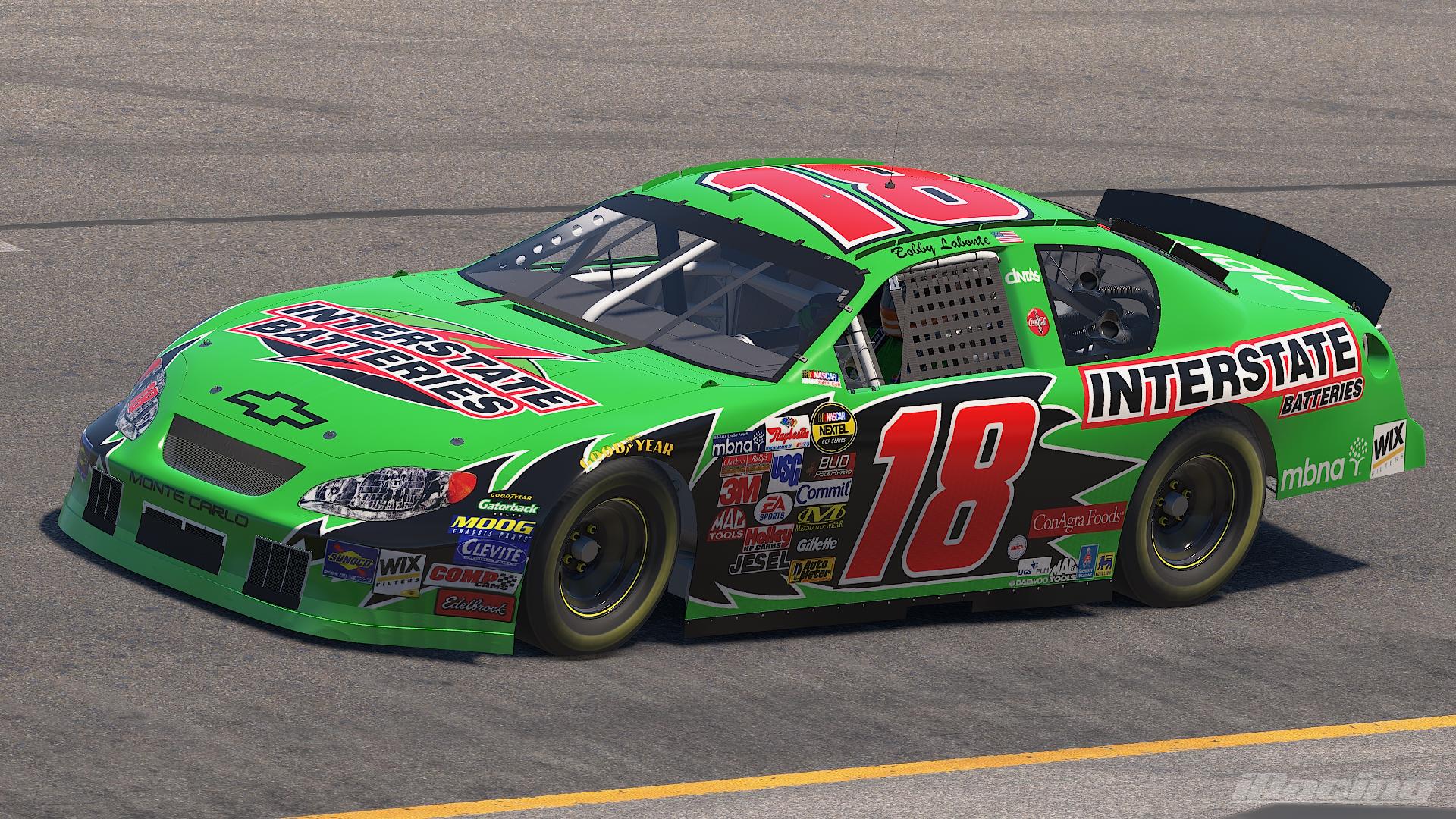 Preview of 2005 Bobby Labonte #18 Interstate Batteries v2 by Bryson Hixenbaugh