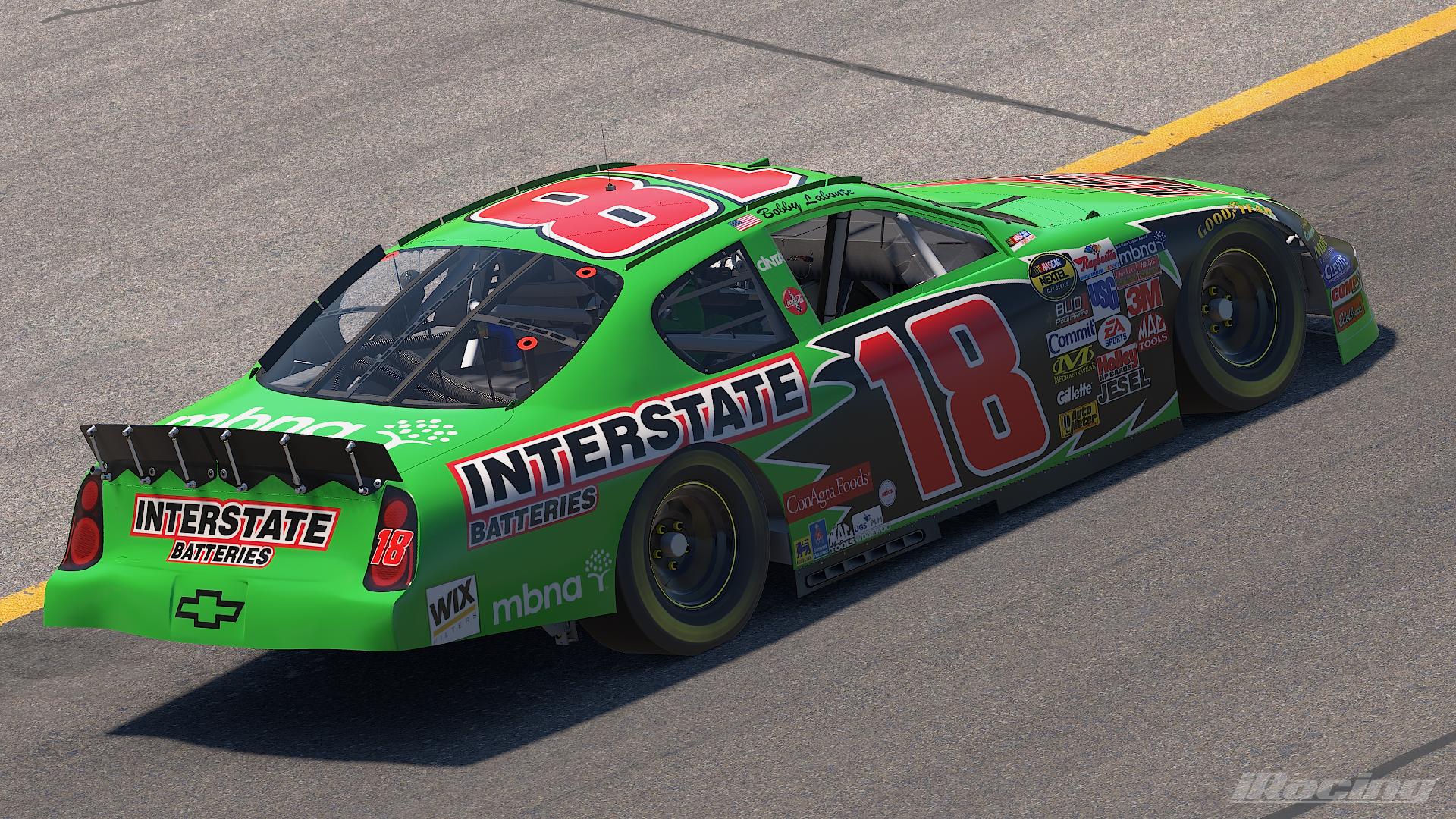 Preview of 2005 Bobby Labonte #18 Interstate Batteries v2 by Bryson Hixenbaugh