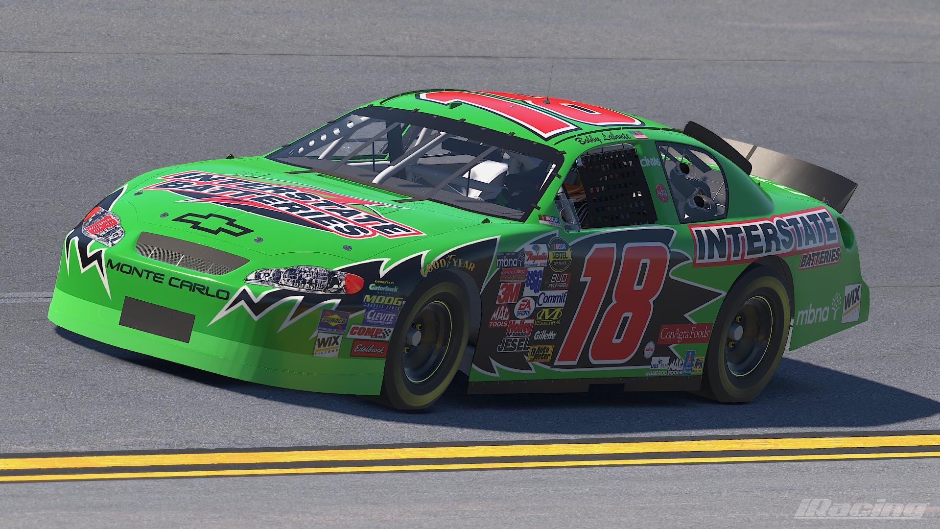 Preview of 2005 Bobby Labonte #18 Interstate Batteries SS v2 by Bryson Hixenbaugh